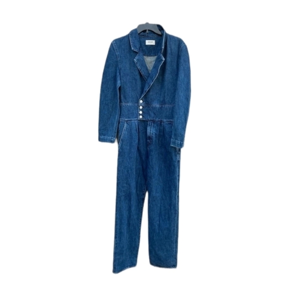 Agolde Luca Denim Jumpsuit - Picture 3 of 8